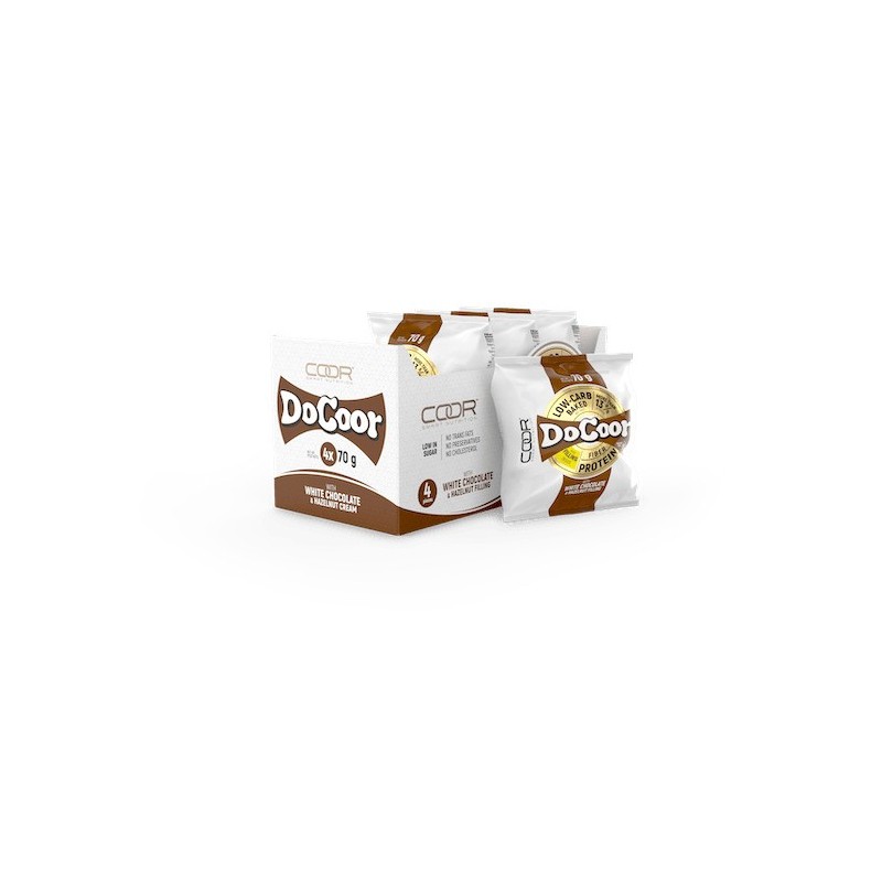 COOR DOCOOR  CREMA CHOCO BLANCO 4X70GR