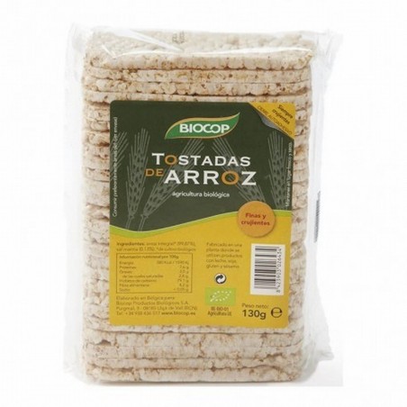 BIOCOP TOSTADAS ARROZ 130g