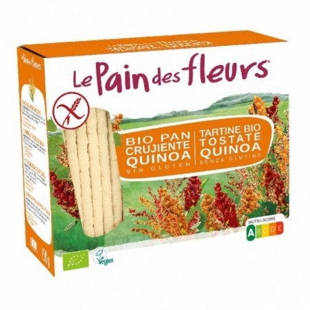 Cracker Quinoa Sin gluten Bio 150g Le Pain des Fleurs