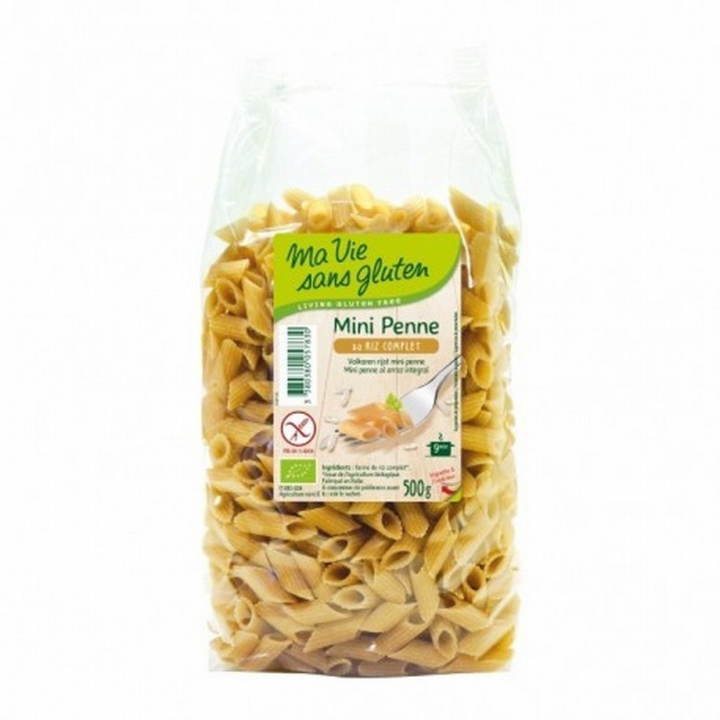 MA VIE SANS GLUTEN MINI PENNE ARROZ INT.500g