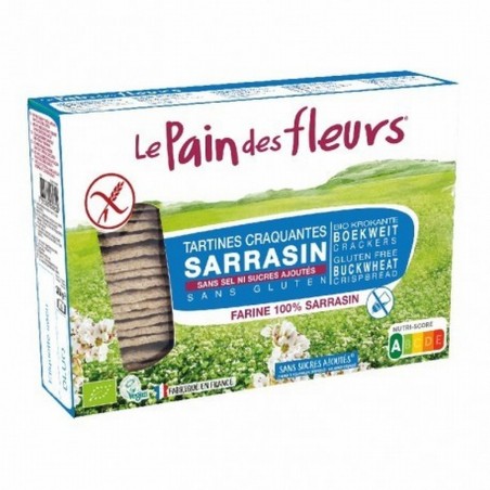 LE PAIN DES FLEURS CRACKERS S/SAL SARRACENO 300G