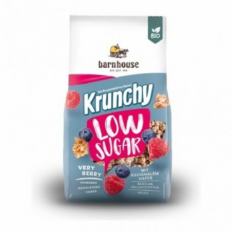 BARNHOUSE MUESLI KRUNCHY LOW SUGAR F.ROJOS 375g