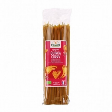 PRIMEAL ESPAGUETI TRIGO QUINOA CURRY 500g