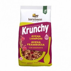 BARNHOUSE MUESLI KRUNCHY AMAR AVENA FRAMBUESA 375g