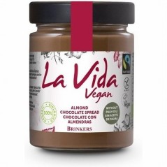 LA VIDA VEGAN CREMA CHOCOLATE ALMENDRAS 600GR