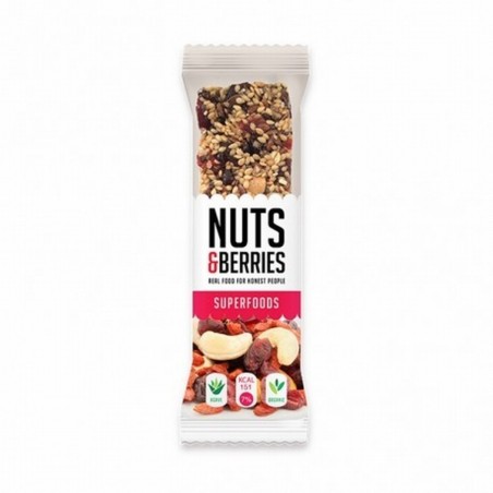 NUTS&BERRIES BARRITA SUPERFOODS 40g