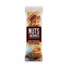 NUTS&BERRIES BARRITA CHOCO-N.CARAM.TOQUE SAL 40g