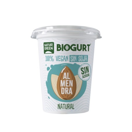 NATURGREEN BIOGURT ALMENDRA NATURE BIO 400GR.