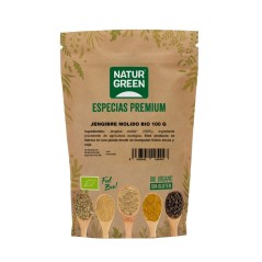 NATURGREEN ESPECIA JENGIBRE MOLIDO Bio 100g