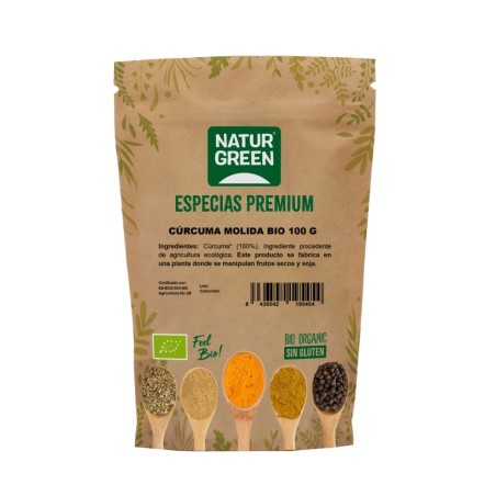 NATURGREEN ESPECIA CURCUMA Bio 100g