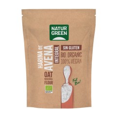 NATURGREEN HARINA AVENA INTEGRAL S/GLUTEN  Bio 500