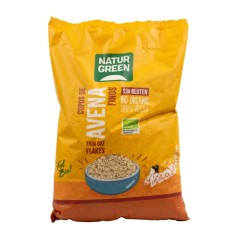 COPOS AVENA FINOS S/GLUT.BIO. 1KG. NATURGREEN