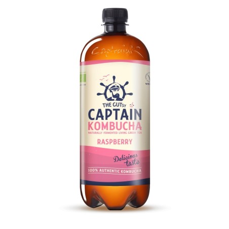 CAPTAIN KOMBUCHA FRAMBUESA BIO 1L