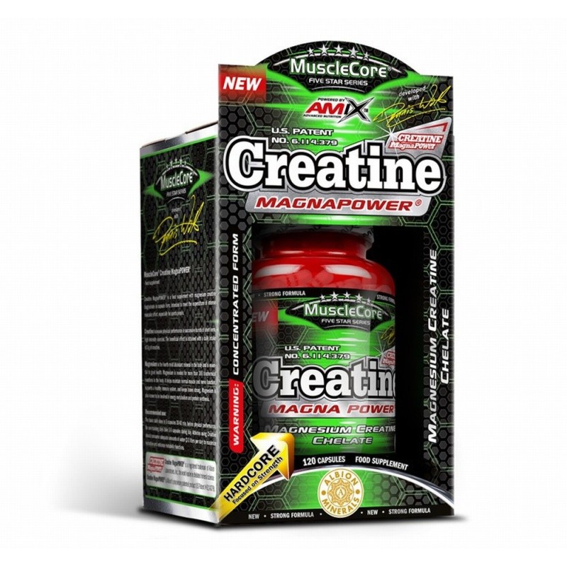 MUSCLECORE CREATINE MAGNAPOWER 120CAP AMIX MUSCLECORE CREATINE MAGNAPOWER 120CAP AMIX