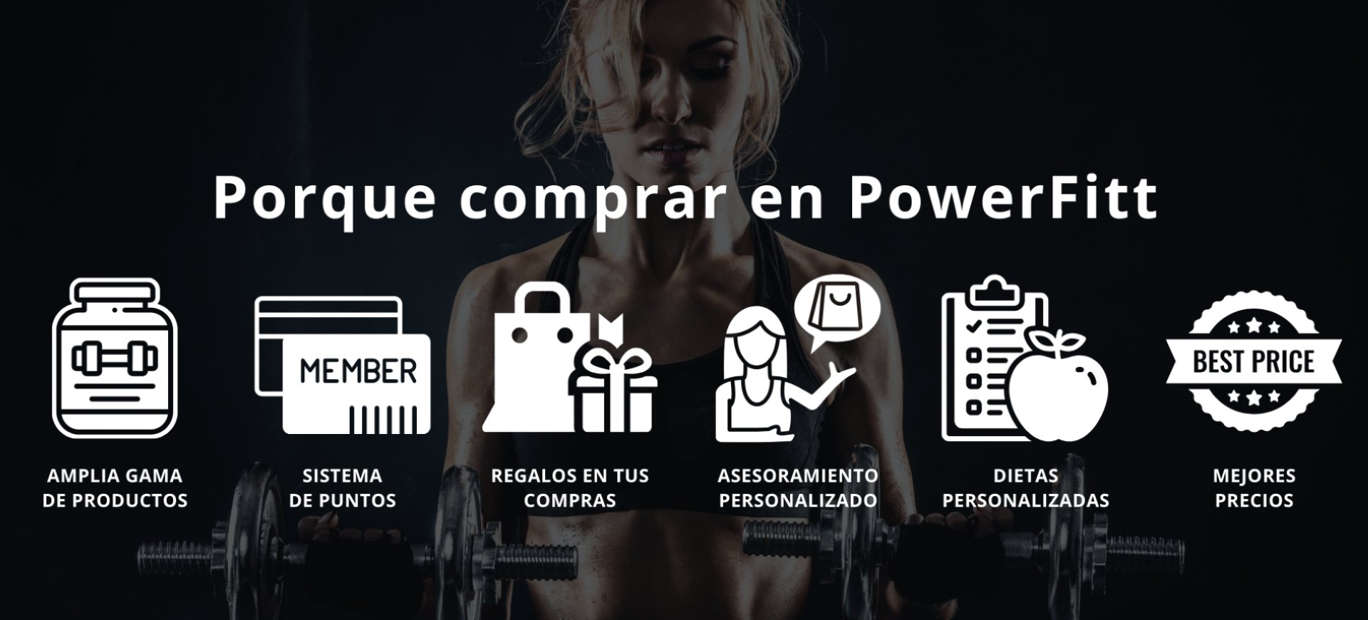 Powerfitt - Nutrición deportiva y alimentación saludable.